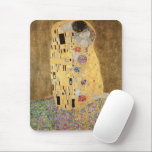 Mousepad Gustav Klimt | The Kiss, 1907-08<br><div class="desc">The Kiss,  1907-08 | por Gustav Klimt | Art Location: Osterreichische Galerie Belvedere,  Viena,  Áustria | Artista Austríaco | Número da coleção de imagens: XAM601</div>