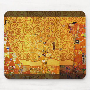 Mousepad Gustav Klimt Tree of Life Art Nouveau