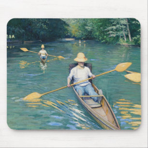 Mousepad Gustave Caillebotte - Barcos no Yerres