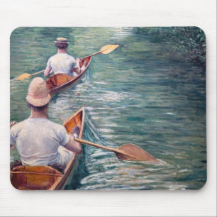 Mousepad Gustave Caillebotte - Canoas no Yerres