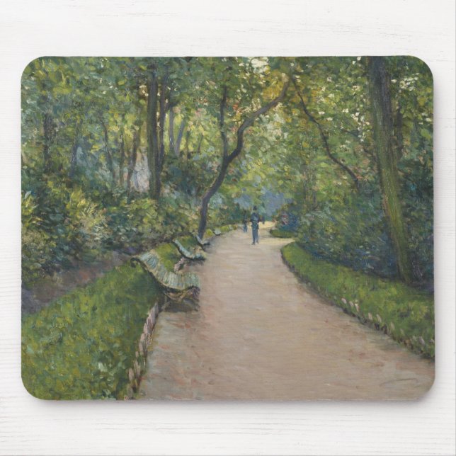 Mousepad Gustave Caillebotte - Le Parc Monceau (Frente)