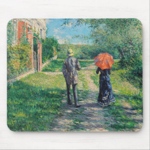 Mousepad Gustave Caillebotte - O Caminho Subindo