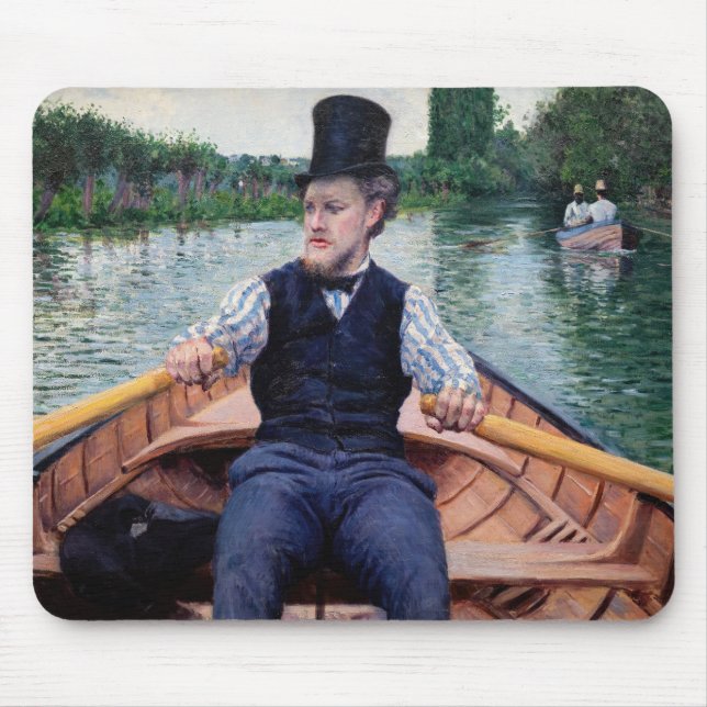 Mousepad Gustave Caillebotte - Partido Barco (Frente)