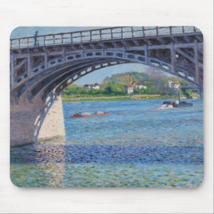 Mousepad Gustave Caillebotte - Ponte em Argenteuil & Seine