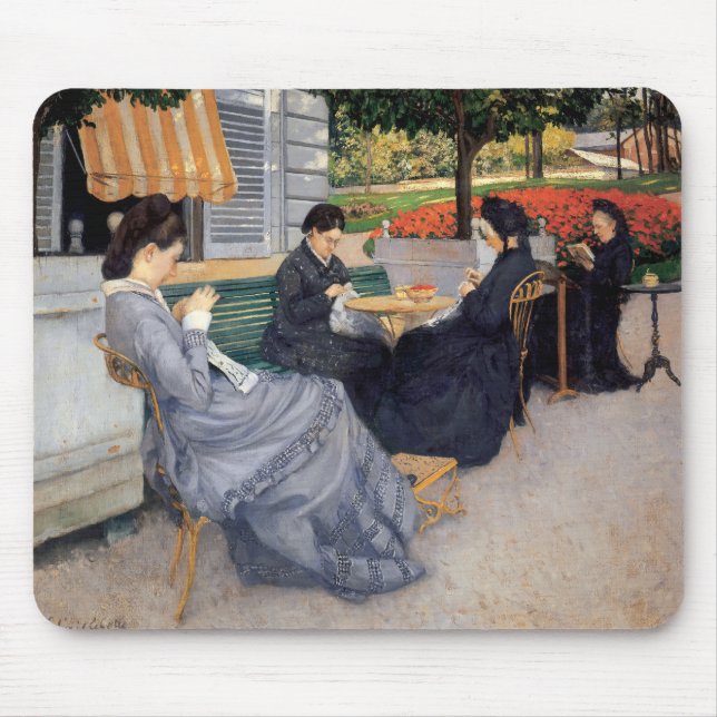 Mousepad Gustave Caillebotte - Retratos no Campo (Frente)