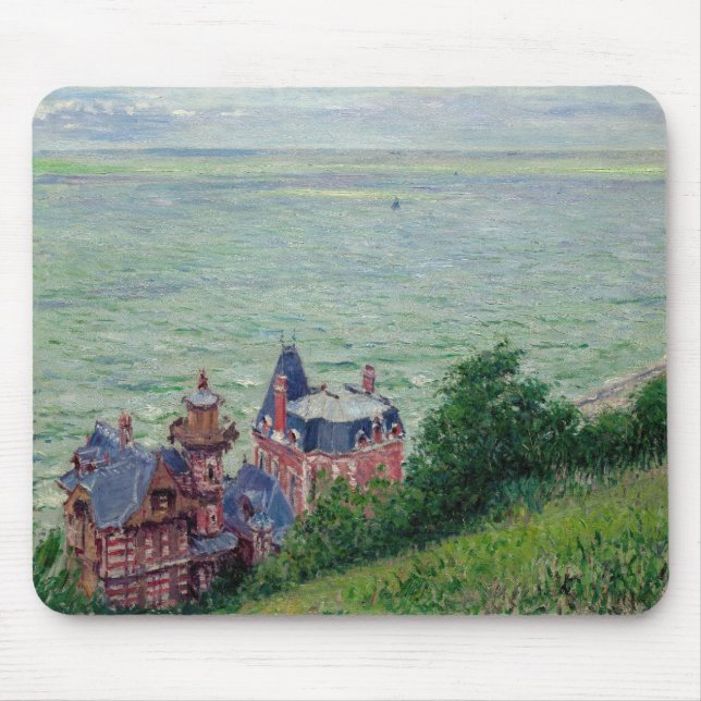 Mousepad Gustave Caillebotte - Villas em Trouville (Frente)