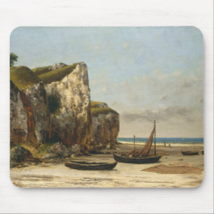 Mousepad Gustave Courbet - Praia na Normandia
