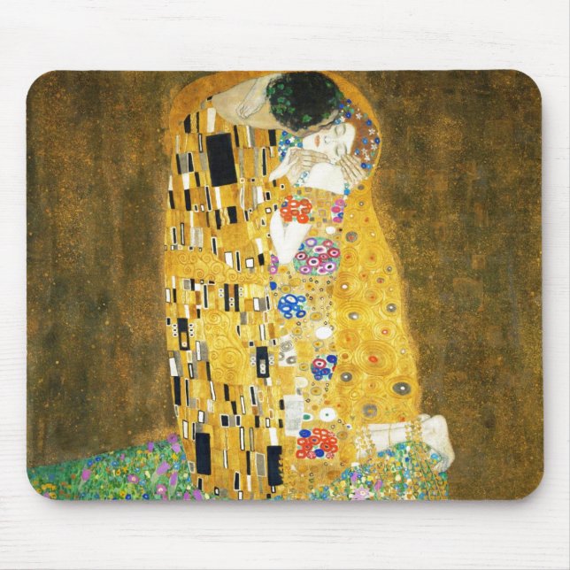 Mousepad Gustavo Klimt a pintura de Nouveau da arte do (Frente)