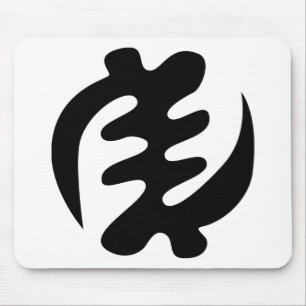 Mousepad Gye Nyame  Deus é o símbolo de Adinkra supremo