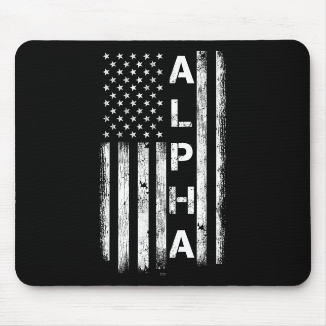 Mousepad Gym Alpha-flag Workout Bodybuilding Fitness Cool G (Frente)