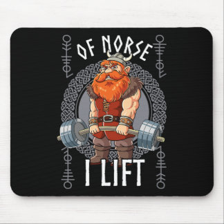 Mousepad Gym Bodybuilding Training Of Norse I Lift Viking