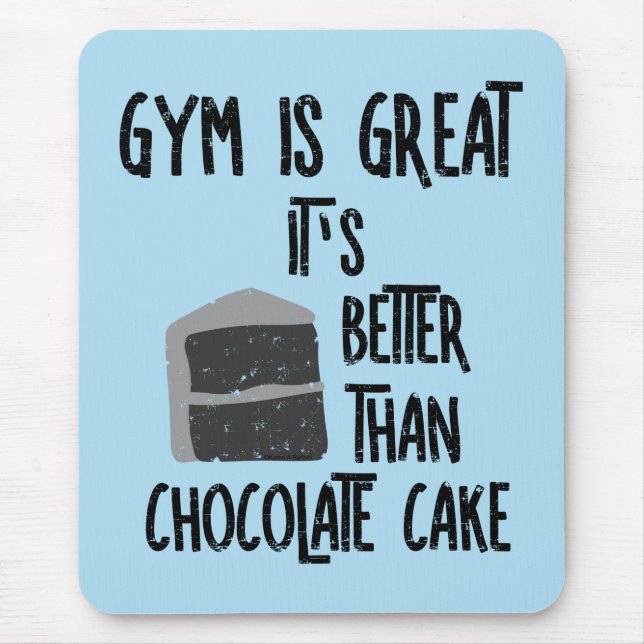 Mousepad Gym É Excelente (Frente)
