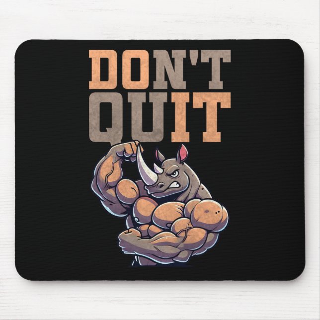 Mousepad Gym Gift For Men Training Motivation Fitness Bodyb (Frente)
