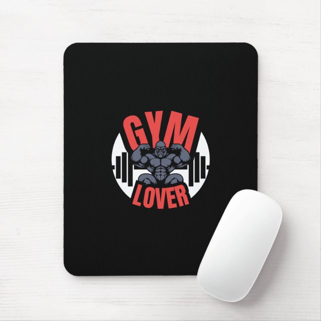 Mousepad Gym Lover Gorilla (Com mouse)