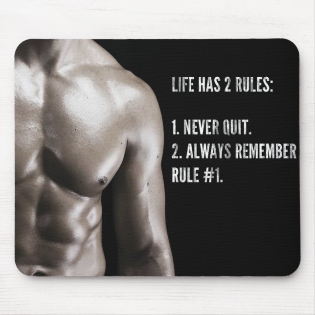 Mousepad Gym Malhação Motivativo (Frente)