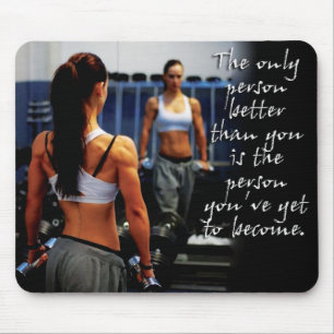 Mousepad Gym Malhação Motivativo