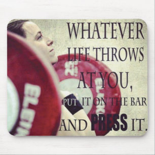 Mousepad Gym Motivacional