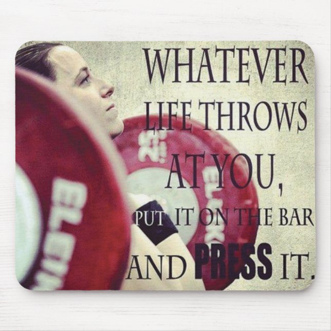 Mousepad Gym Motivacional (Frente)