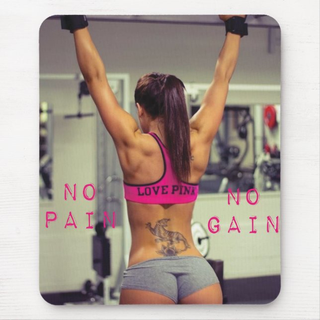 Mousepad Gym Motivacional (Frente)