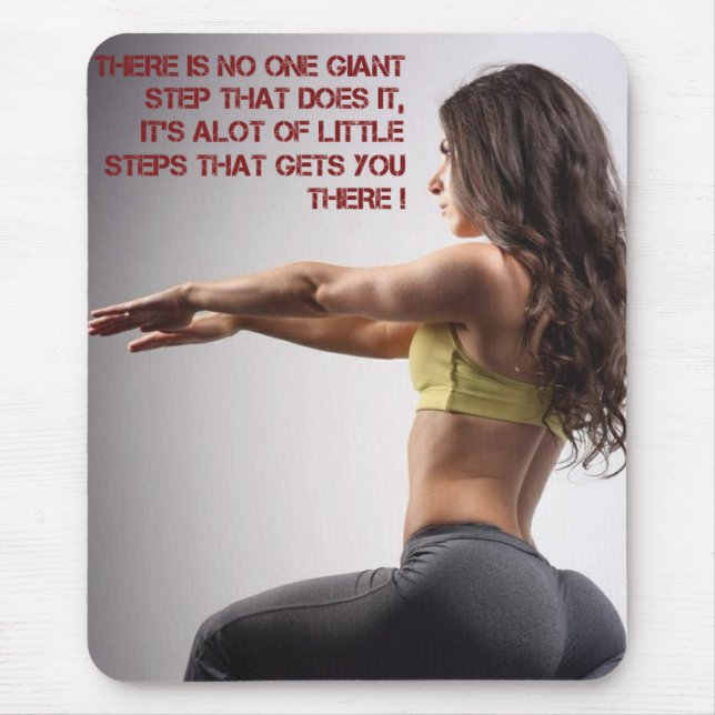 Mousepad Gym Motivacional (Frente)