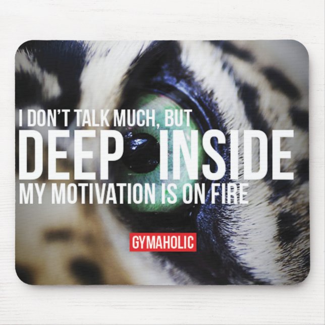 Mousepad Gym Motivacional (Frente)