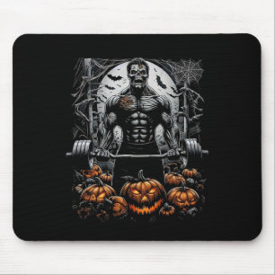 Mousepad Gym Skeleton - Malhação divertida-halloween Workou