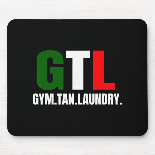 Mousepad Gym Tan Laundry Gtl New Jersey Nj Shore  (Frente)