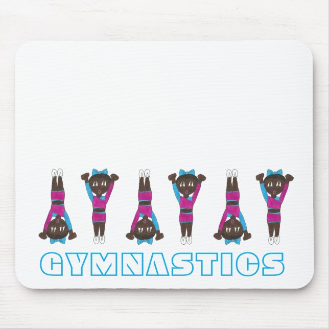 Mousepad Gymnastics Acrobatics Tumbling Dance Studio Gym (Frente)