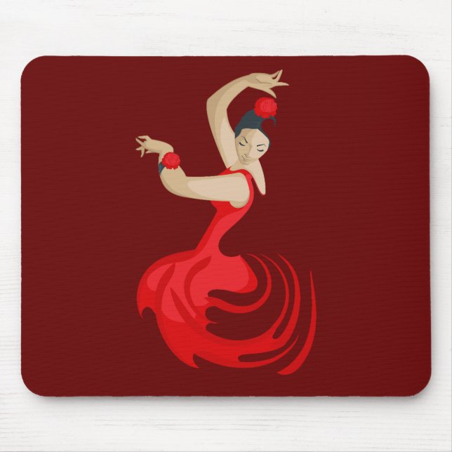 Mousepad Gypsy Flamenco Dancer (Frente)