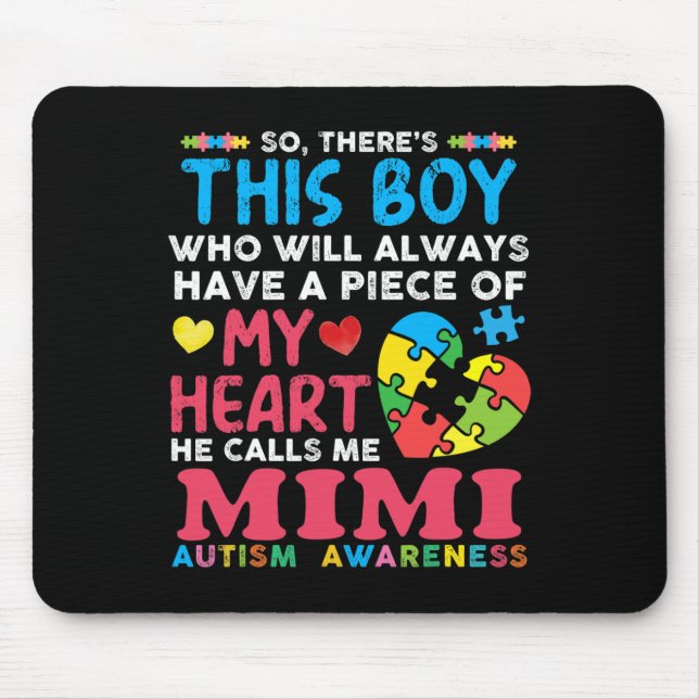Mousepad Há Este Menino Que Ele Me Chama De Consciência Do  (Frente)
