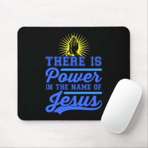 Mousepad Há Poder em Nome de Jesus