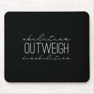 Mousepad Habilidades Superam Deficiências Discurso Terapia