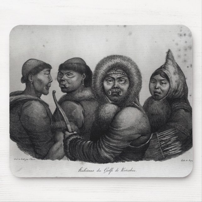 Mousepad Habitantes do golfo de Kotzebue (Frente)