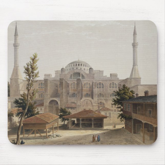 Mousepad Haghia Sophia, Constantinople, bar. 1852 (cor l (Frente)