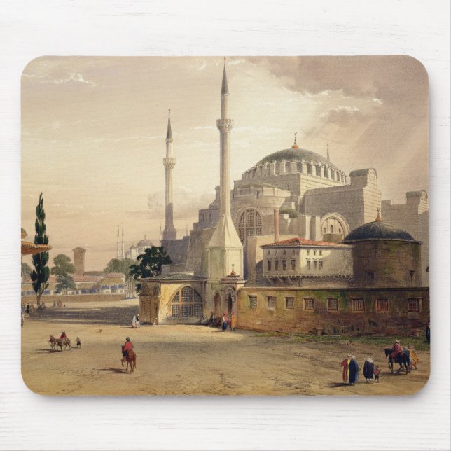 Mousepad Haghia Sophia, placa 17: ideia exterior do mosq (Frente)