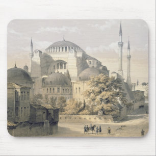 Mousepad Haghia Sophia, placa 19: ideia exterior do mosq