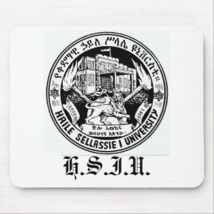Mousepad Haile Selassie mim tapete do rato da universidade