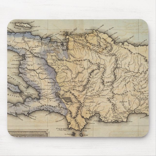 Mousepad Haiti ou Santo Domingo (Frente)