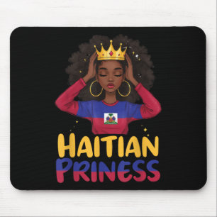 Mousepad Haiti Princesa Haiti Bandeira da Independência Dia