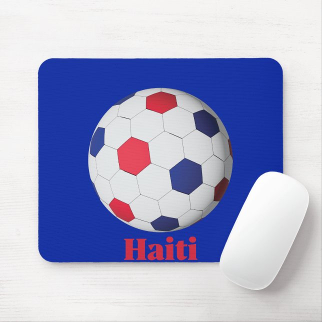 Mousepad Haiti Soccer (Com mouse)