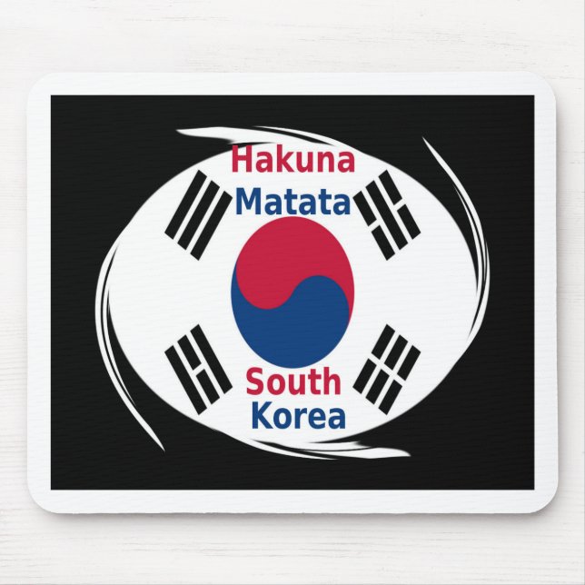 Mousepad Hakuna Matata Coreia do Sul (Frente)