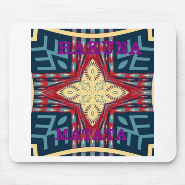 Mousepad Hakuna Matata Esperança desenho (Frente)