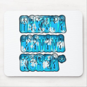 Mousepad Hakuna Matata South Korea Art Impressão/Graphic