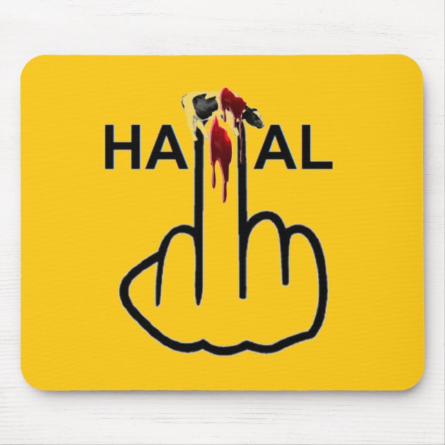 Mousepad Halal Flip (Frente)