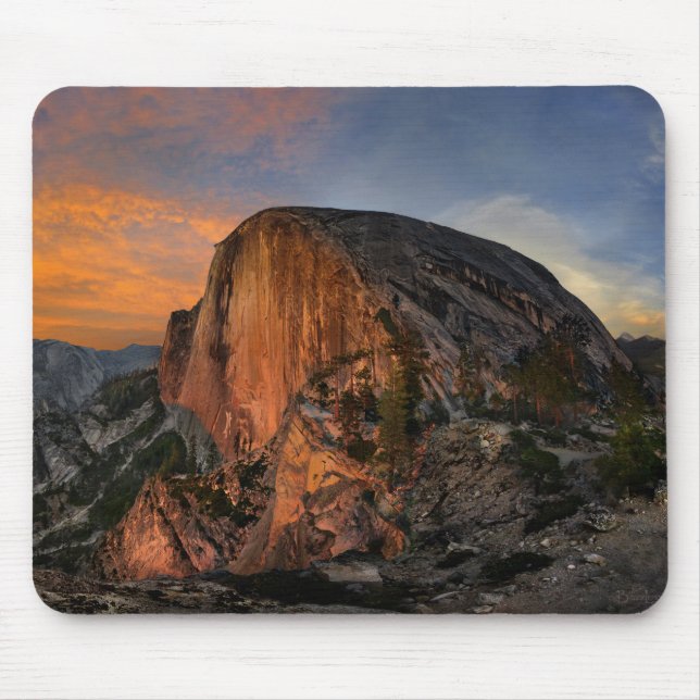 Mousepad Half Dome Sunset - Yosemite (Frente)