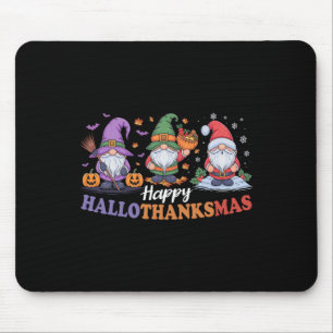 Mousepad Hallothanksmas para Gnomos Aluguel Ação de Graças