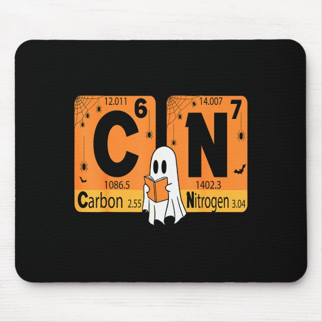 Mousepad Halloween 67 Meme Science Chemistry Humor Periodic (Frente)