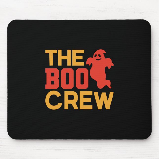 Mousepad Halloween A Tripulação Do Boo (Frente)