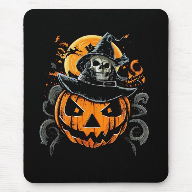 Mousepad Halloween/abóbora/outono  (Frente)