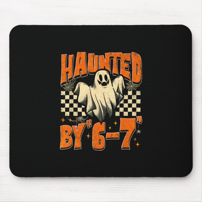 Mousepad Halloween Assombrado 67 Seis Sete Meme 1 (10)  (Frente)
